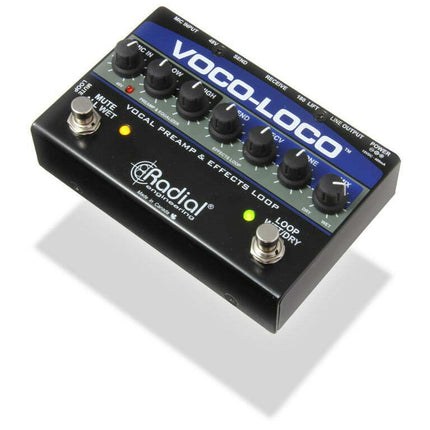 Radial Voco-Loco Effects Switcher for Voice or Instrument
