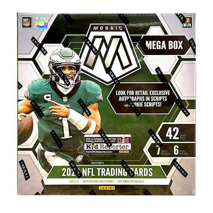 2023 Panini Mosaic NFL Football Trading Cards Mega Box