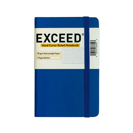 Exceed Pocket Ruled Journal, Blue, 96 Sheets, 78 GSM