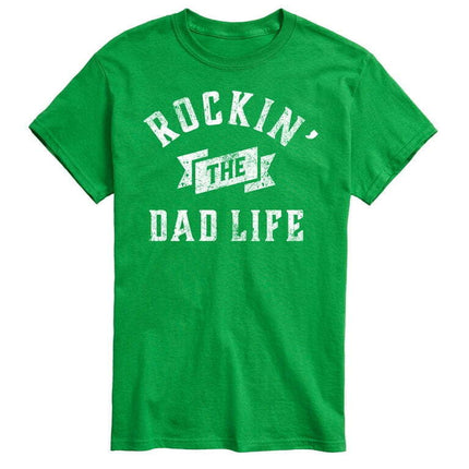 Instant Message - Rockin Dad Life - Men's Short Sleeve Graphic T-Shirt