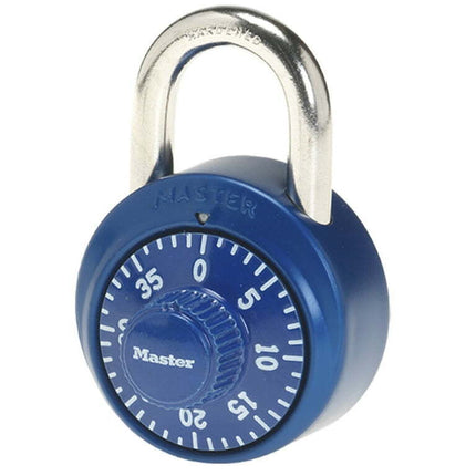 Master Lock Aluminum 48 mm (1-7/8 in) Combination Lock, 19 mm (3/4 in) shackle