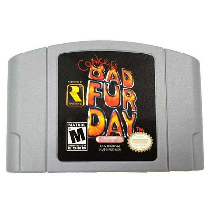 Conkers Bad Fur Day Video Game Card For Nintendo N64 US STOCK(used)