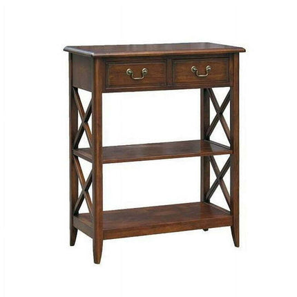 Wayborn Furniture 9105 33.5'' H x 29.5'' W x 13.5'' D Eiffel Stand Light Brown