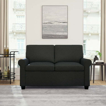 Mainstays Tatum Twin Sleeper Loveseat, Black