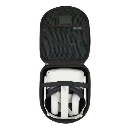 onn. Hard Shell Case, Black for Meta Quest 2