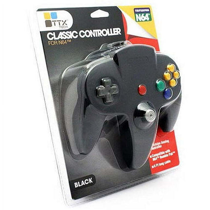 Ttx Tech N64 Controller, Black (n64)