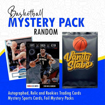 Basketball Mystery Foil Pack (Random Auto, Relics and Rookie Trading Cards))