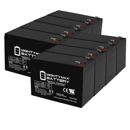 12V 9AH Replacement for Razor Pocket Mod Electric Scooter - 8 Pack