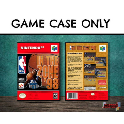 NBA In The Zone '98 | (N64DG-V) Nintendo 64 - Game Case Only - No Game
