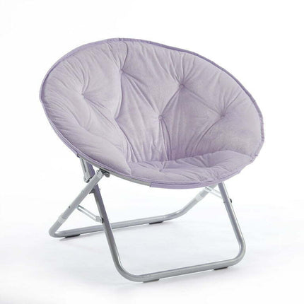 Urban Shop Polyester Folding Chair, Lavendar