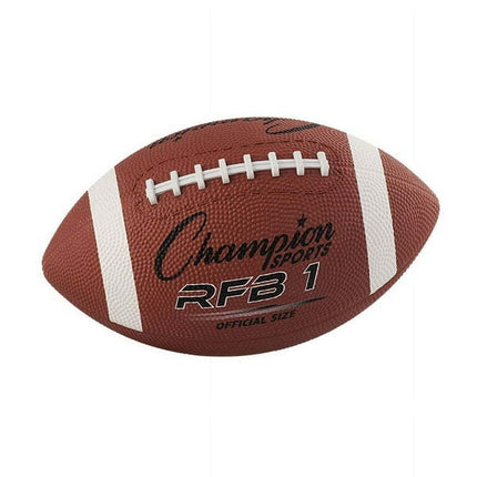 Rubber Football, Official Size | Bundle of 5