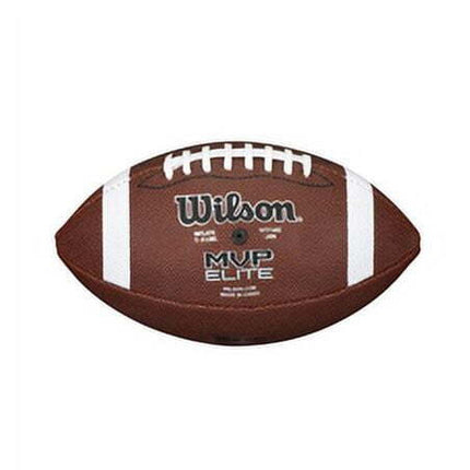Wilson Mvp Elite Junior Size Double Lace Leather Composite Football Wtf1463 Ncaa