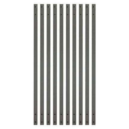 Deckorators Traditional Aluminum Face-Mounted Balusters 10-Pack, Bronze, 40 in.