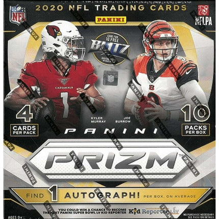 2020 Panini Prizm NFL Football Trading Cards Mega Box