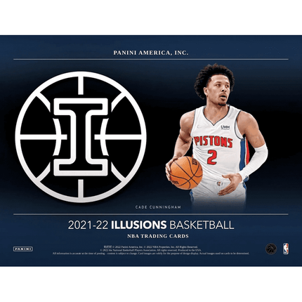 2021-22 Panini Illusions Basketball Retail Box - 20 Packs per Box! Trading Cards