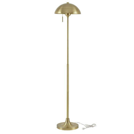 Better Homes & Gardens 62" Modern Dome Adult Floor Lamp, Brass