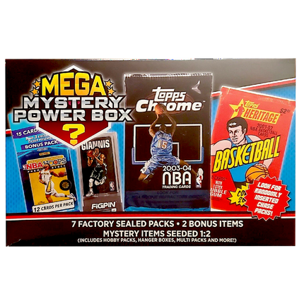 2023 MJH Mega Mystery Basketball Power Box Trading Cards