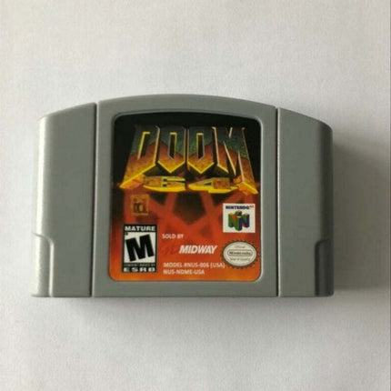Doom 64 N64 Game,US Version