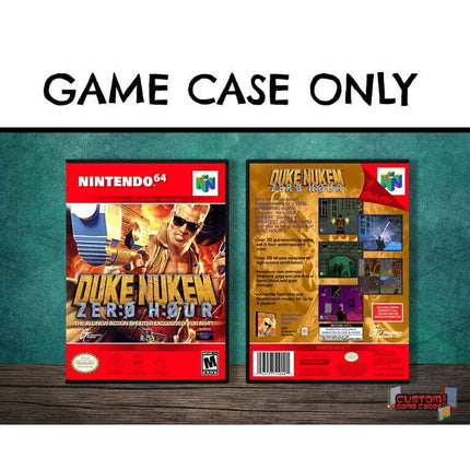 Duke Nukem: Zero Hour | (N64DG-V) Nintendo 64 - Game Case