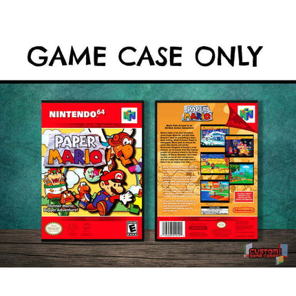 Paper Mario | (N64DG-V) Nintendo 64 - Game Case Only - No Game