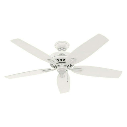 Hunter Newsome 52 Damp Newsome 52" 5 Blade Indoor / Outdoor Ceiling Fan - White