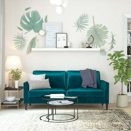 Mr. Kate Winston Sofa with Pocket Coils, Green Velvet