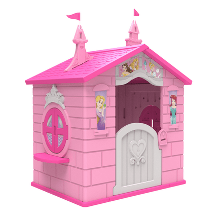 Disney Princess Plastic Indoor,Outdoor Playhouse with Easy Assembly