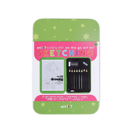 Art 101 Creative Tools Sketching Tin Drawing Set for Children to Adults