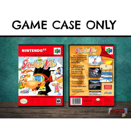 Snowboard Kids | (N64DG-V) Nintendo 64 - Game Case Only - No Game