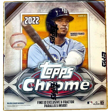 2022 Topps Chrome MLB Baseball Mega Box Trading Cards