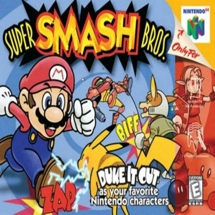 Super Smash Bros N64,US Version Vdieo Game Cartridges