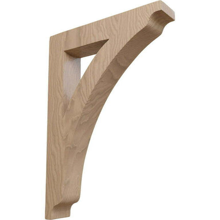 1 3/4"W x 8 1/2"D x 12"H Large Thorton Wood Bracket, Mahogany