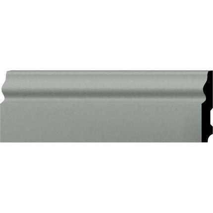 Ekena Millwork 3 7/8"H x 5/8"P x 94 1/2"L Holmdel Baseboard Moulding