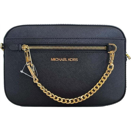 Michael Kors Women's Jet Set Item Large East West Chain Crossbody in Black, Styl