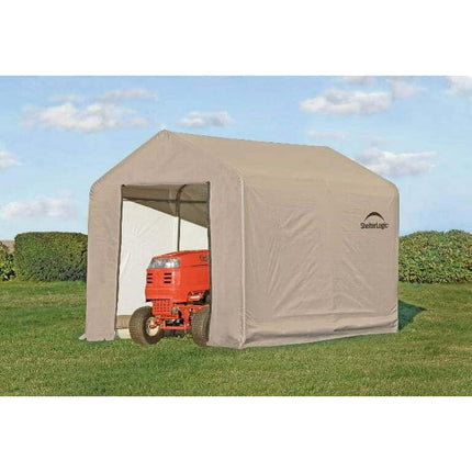 ShelterLogic 6'x8'x6'6" Storage Shed-in-a-Box, Polyethylene