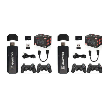 4K HD Arcade Console 3D Rocker 2.4G Game Stick Support TF Card Expansion for PS1