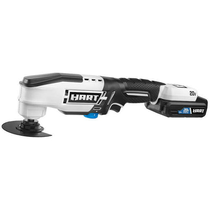 HART 20-Volt Cordless Multi-Tool Kit, (1) 1.5Ah Lithium-Ion Battery