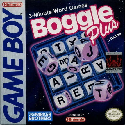 Boggle Plus - Nintendo Gameboy Original (Used)