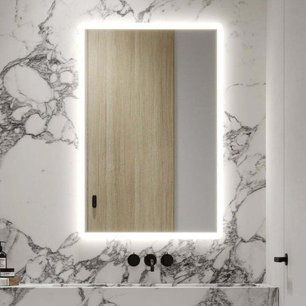 Zeek 24"x36" Backlit LED Rectangular Bathroom Wall Mirror M-BL02