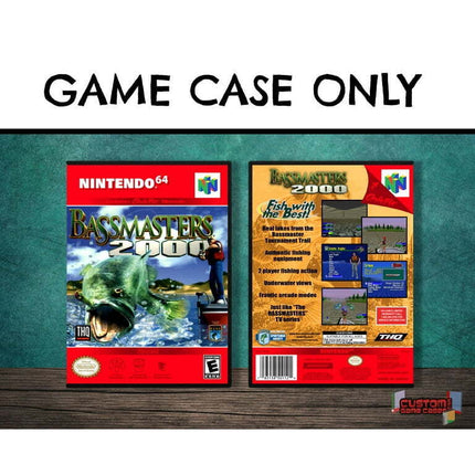 Bass Masters 2000 | (N64DG-V) Nintendo 64 - Game Case Only - No Game