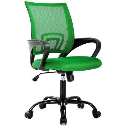 BestOffice Manager's Chair with Lumbar Support & Swivel, 250 lb. Capacity, Green