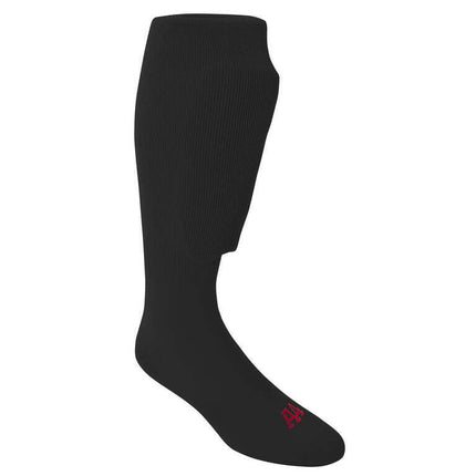 A4 Performance Soccer Sock For Men in Black | S8008