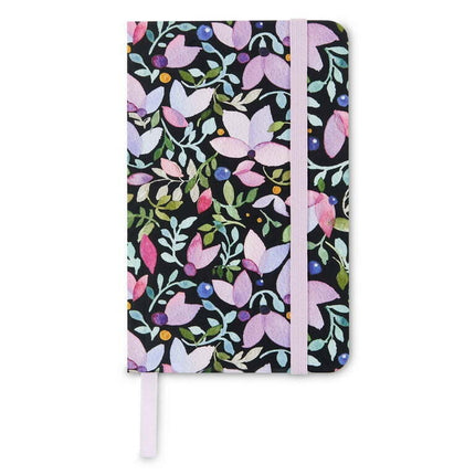Pen+Gear Small Hardcover Journal, Floral, 160 Pages, 3.63" x 5.63"
