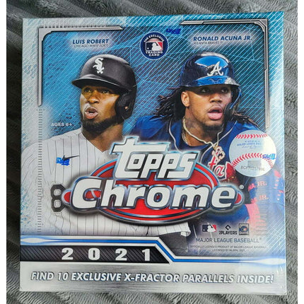 21 Topps Chrome Baseball Mega Box