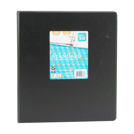 Pen + Gear 3-Ring Economy Binder,1 inch Binder Ring Type, O-Ring, Black