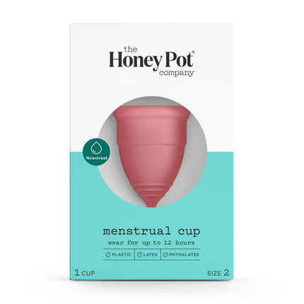 The Honey Pot Company, Menstrual Cup, Size 2 for Medium-Heavy Flow, 1ct.