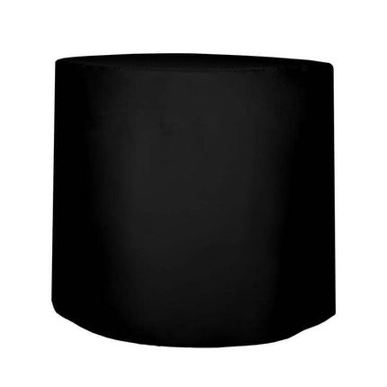 Ultimate Textile 30-Inch Round Fitted Polyester Cocktail Table Cover 42"H