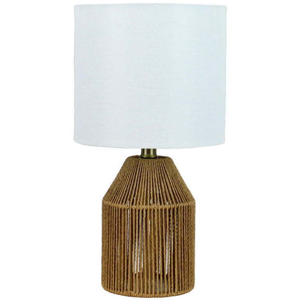 Mainstays Natural Rope Table Lamp, 16"H