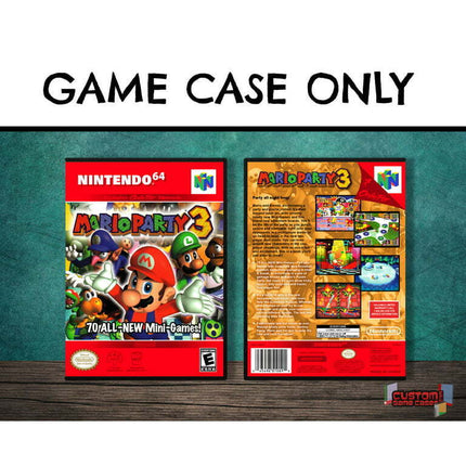 Mario Party 3 | (N64DG-V) Nintendo 64 - Game Case Only - No Game