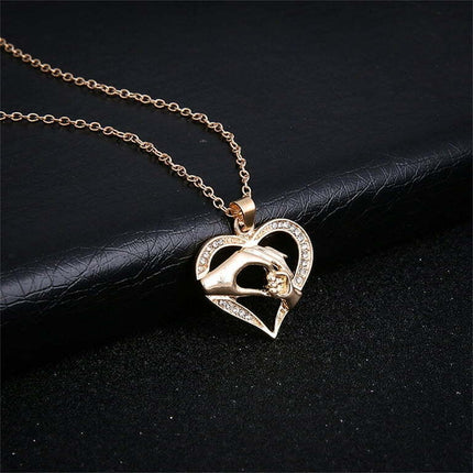 Tejiojio Mother's Day Gifts Finish Mom Baby Necklace Mom Day Gift